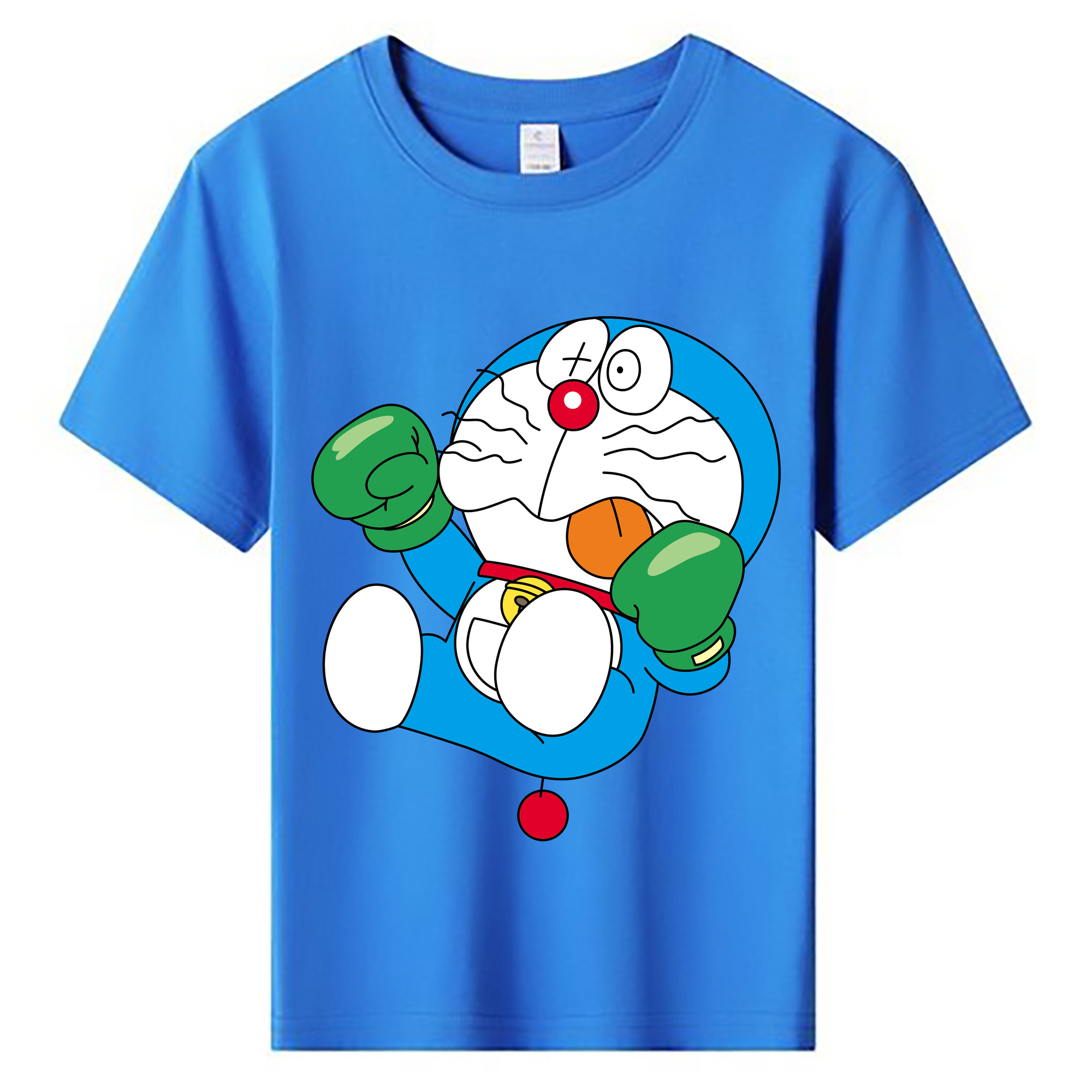 （画像用） ドラえもん Doraemon 綿100％キッズTシャツ（フロントプリント）